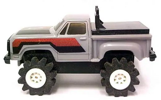 Gray Dodge With 1 On Hood
