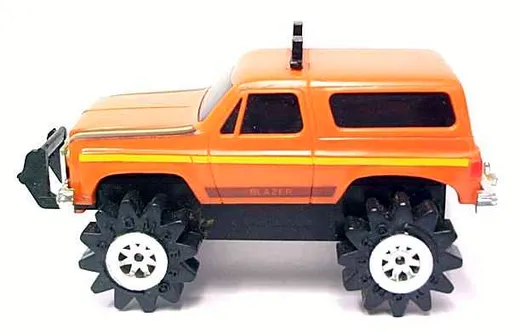 Orange Chevy Blazer