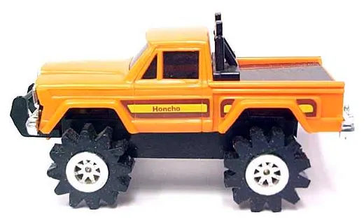 Orange Jeep Honcho