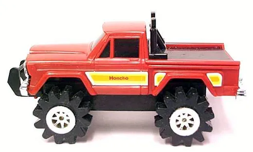 Red Jeep Honcho