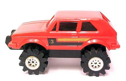 Red VW Rabbit