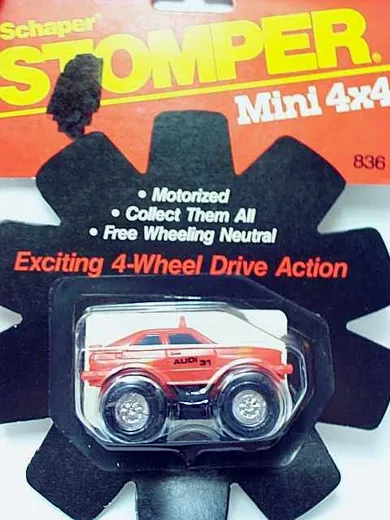 MOC Red Audi Mini  1985