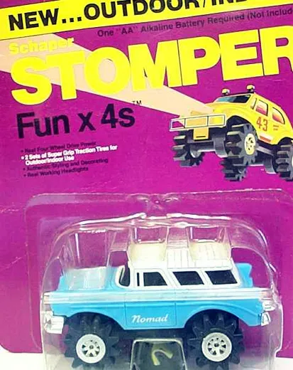 MOC Blue Chevy Nomad  1981-1982
