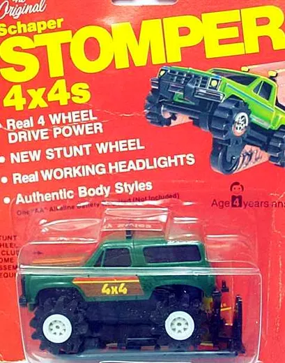 MOC Green Chevy Blazer  1982-1983