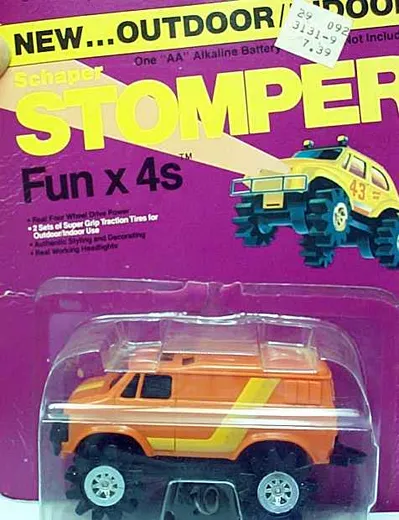 MOC Orange Chevy Van  1981-1982