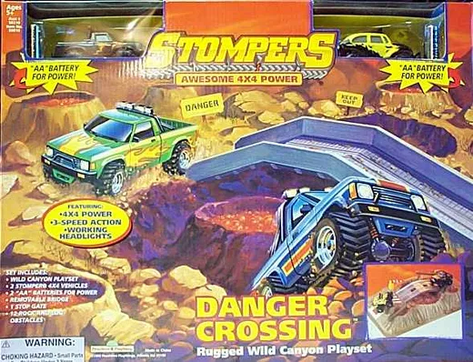 1998 Danger Crossing Play Set