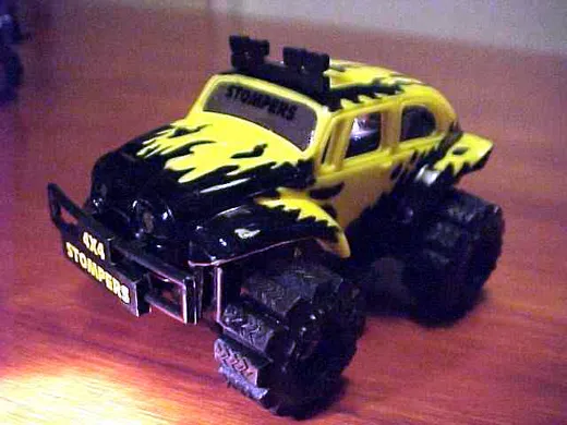 Yellow Dune Hopper With Chrome Windows