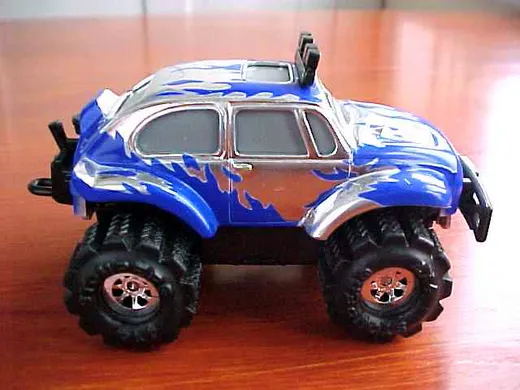 Chrome/Blue With Gray Window Dune Hopper