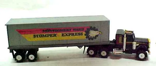 Semi With Trailer