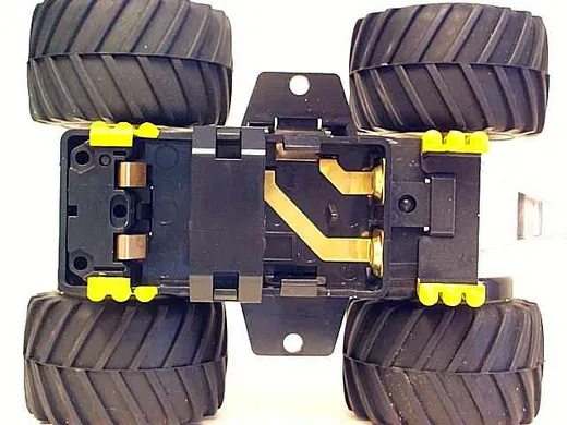Chassis Top Uses 2 AA Batteries