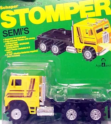 MOC Yellow Freightliner  1981-1982