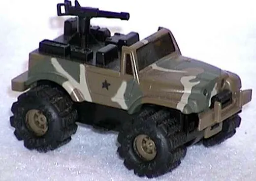 Armed Jeep