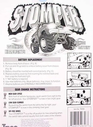 STOMPER4x4s Card Back